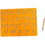 Viga Toys Тактилна дъска VigaToys - За изписване на малки букви (44695)
