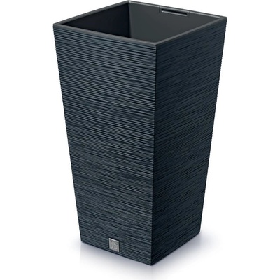 Prosperplast kvetináč Furu Square Antracit 34,5 cm