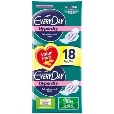 EVERYDAY Hyperdry Normal Ultra Plus Дамски превръзки х18 броя