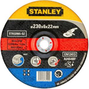 STANLEY - Шлифовъчен диск за метал 230x22, 23 мм STA32065-QZ (STA32065-QZ)