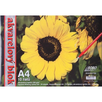 Akvarelový blok A4 čistý 10 listů