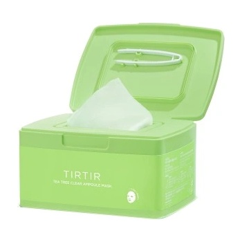 TIRTIR Ampoule Mask Tea Tree Clear - Успокояваща платнена маска за проблемна кожа