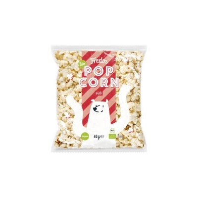Fredo's Popcorn sladký bio BIO VEGAN 60 g