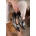 Moda Trend Дамски обувки с ток - Черни 300814 (300814_Черно)