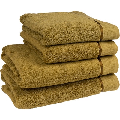 Tegatex bavlněný ručník z mikro bavlny khaki 50 x 90 cm