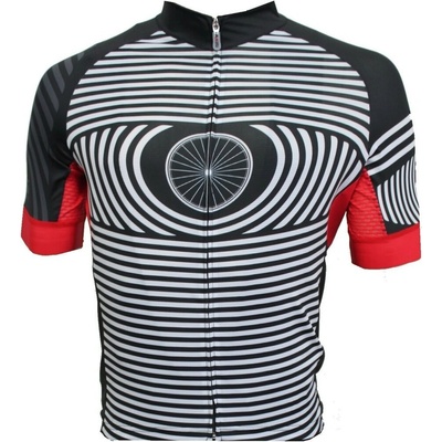 Rosti EYE dlouhý zip 2018 31 black-white-red
