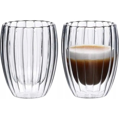 Mondex Sklenice na kávu a čaj 2 x 300 ml