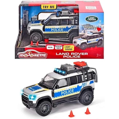 Majorette Полицейски джип играчка Land Rover Majorette (213712000038)