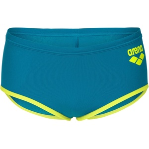 arena Мъжки бански слипове Arena One Low Waist Short Big Logo Swim brief - Blue Cosmo / Soft Green - размер 9 (DE) (050-1871-0721)