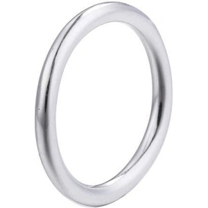 Silenti Jewelry Сребърен пръстен "Скромност" - 7 - 54.5мм (17.2мм диам. )