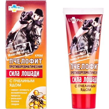 LEKOPRO telový krém Včelovit s včelým jedom a jazvečím tukom 75 ml