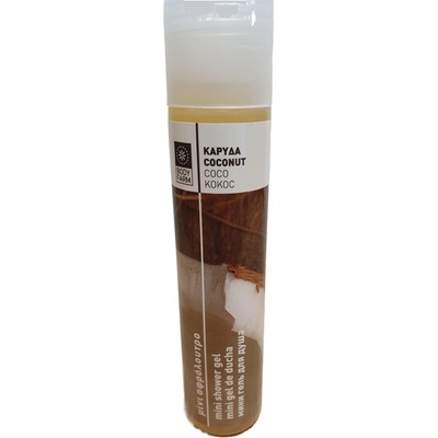 Bodyfarm Hellas Coconut sprchový gél s kokosom 50 ml