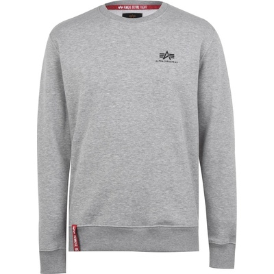 Alpha Industries Блуза Alpha Industries Basic Small Logo Sweatshirt - Grey