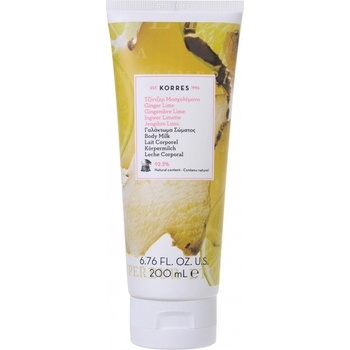 KORRES Хидратиращо мляко за тяло Лимон и Джинджифил , Korres Ginger & Lime . 200ml
