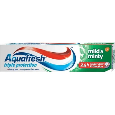 Aquafresh Triple Protection Паста за зъби Mild & Minty, 100 ml