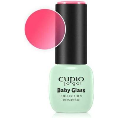 Cupio Gel lak růžový Baby Glass Collection Rose Pink 5 ml