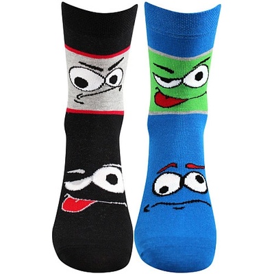 Boma ponožky Tlamík mix A kluk 2 pár