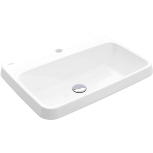 Villeroy & Boch Architectura - Вградена мивка, 60x45 см, без преливник, отвор за смесител, алпийско бяло 5A676101 (5A676101)