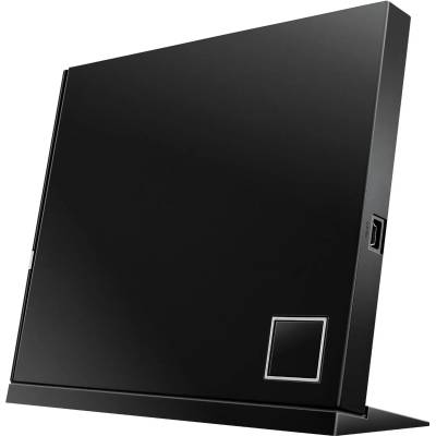 ASUS Външно оптично устройство Asus SBC-06D2X-U, 6X Blu-Ray combo DVD, Черно | 90-DT00205-UA219KZ (90-DT00205-UA219KZ)