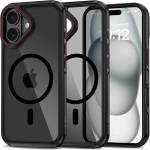 Tech-Protect MagHybrid MagSafe iPhone 16 черно-червен (5906302312078)
