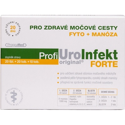 ProfiUro Original Infekt FORTE 40 tablet + 40 tobolek + 10 tobolek