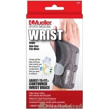 Mueller Adjust-to-fit Wrist Brace ortéza na zápästie pravé
