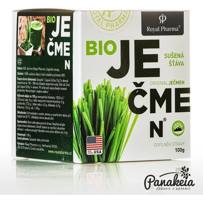 Royal Pharma Bio Jačmeň 100 g