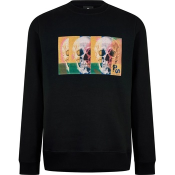 Paul Smith Блуза PS Paul Smith Men's Crew-Neck Cotton-Mix Sweatshirt - Black 79