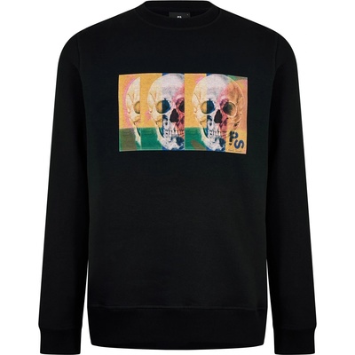 Paul Smith Блуза PS Paul Smith Men's Crew-Neck Cotton-Mix Sweatshirt - Black 79