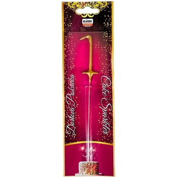 Prskavka ve tvaru čísla 1 1 ks