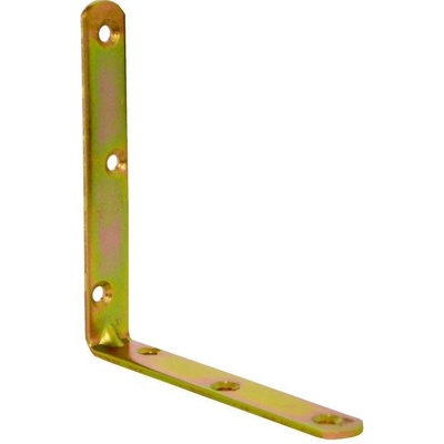 Kovopant úhelník s prolisem 120/18/3mm ŽL Zn 10ks