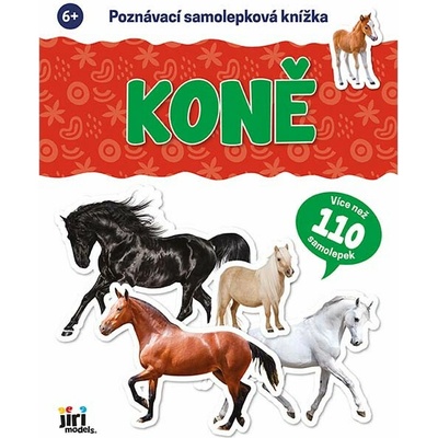 Jiri Models poznávacia samolepková knižka kone