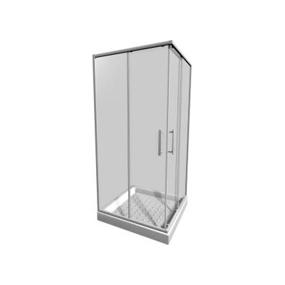 Jika Lyra Plus sprchový kout 90x90 čtverec, sklo transparent, v.190 2.5138.2.000.668.1