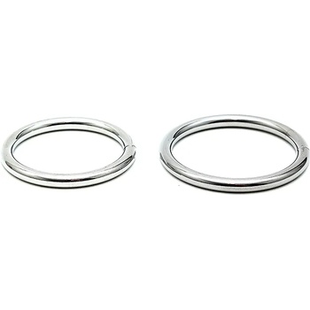 Image 1 of Rimba Welded Metal Cockring Set 7370 40 + 45mm