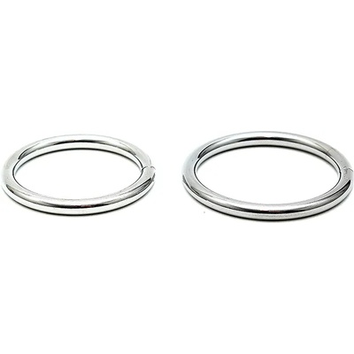 Rimba Welded Metal Cockring Set 7370 40 + 45mm
