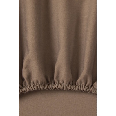 BOSS Памучен чаршаф с ластик BOSS BEBOSS Camel 140 x 200 cm (1058570)