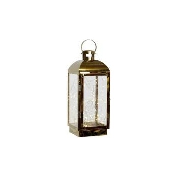 DEKODONIA Latern DKD Home Decor Златен Неръждаема стомана 15 x 14 x 36 cm