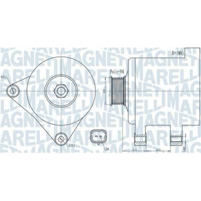 generátor MAGNETI MARELLI 063732015010
