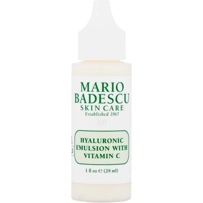 Mario Badescu Hyaluronic Emulsion With Vitamin C хидратираща и озаряваща емулсия за лице с хиалуронова киселина 29 ml за жени