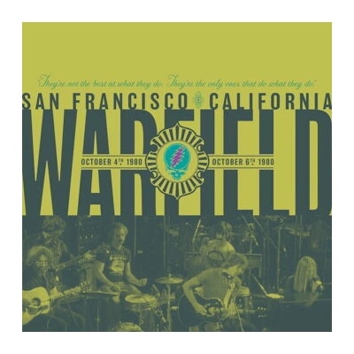Grateful Dead - Warfield,San Francisco,4.-6.10.1980 CD