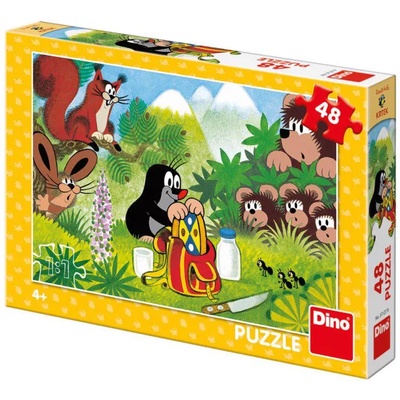 Dino - Puzzle Mole and breakfast 48 pieces - 40 - 99 piese