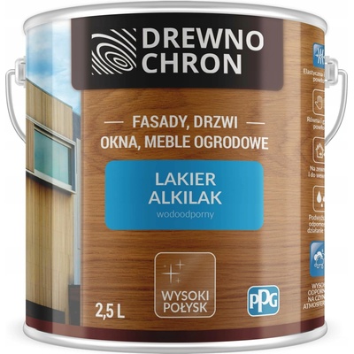 Drewnochron Alkilak Połysk 2,5L