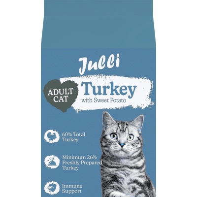 JULLI Cat Grain Free Adult rich in fresh Turkey & Potato 400 g