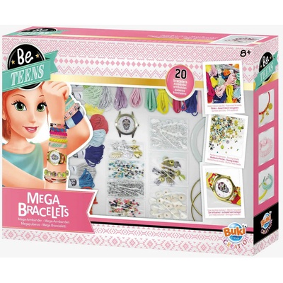 Buki France Творчески комплект Buki Be Teens - Разноцветни гривни (BKBE003)