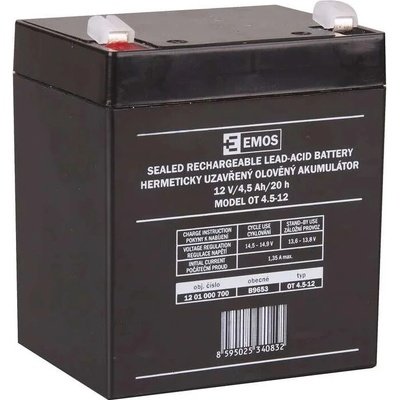 EMOS 12V 4,5 Ah 1201000700
