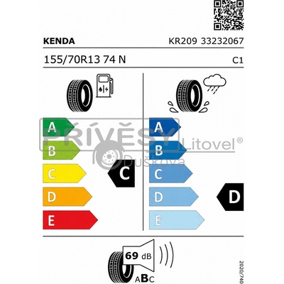 Kenda Kargotrail 3G KR209 155/70 R13 74N