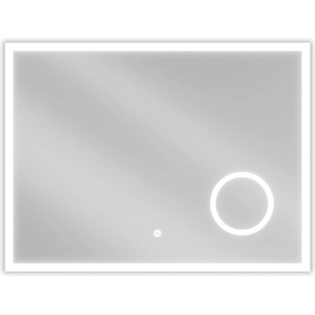 Mexen Kala осветено огледало за баня с козметично огледало 80 x 60 см, LED 6000K, анти-пара - 9820-080-060-611-00 (9820-080-060-611-00)