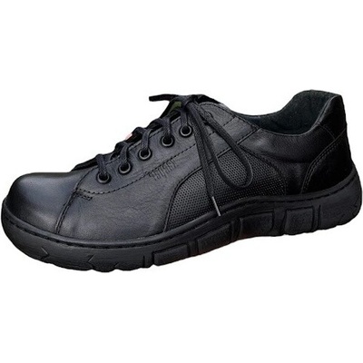 Kacper 2-1408 dámská kožená obuv Černá – Zboží Mobilmania