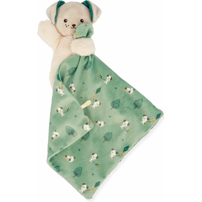 Мека играчка за гушкане Kaloo - Зелено кученце (K226001)