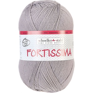 Schoeller + Stahl Fortissima 90038-2054 Platinum Grey Плетива прежда (90038-2054)